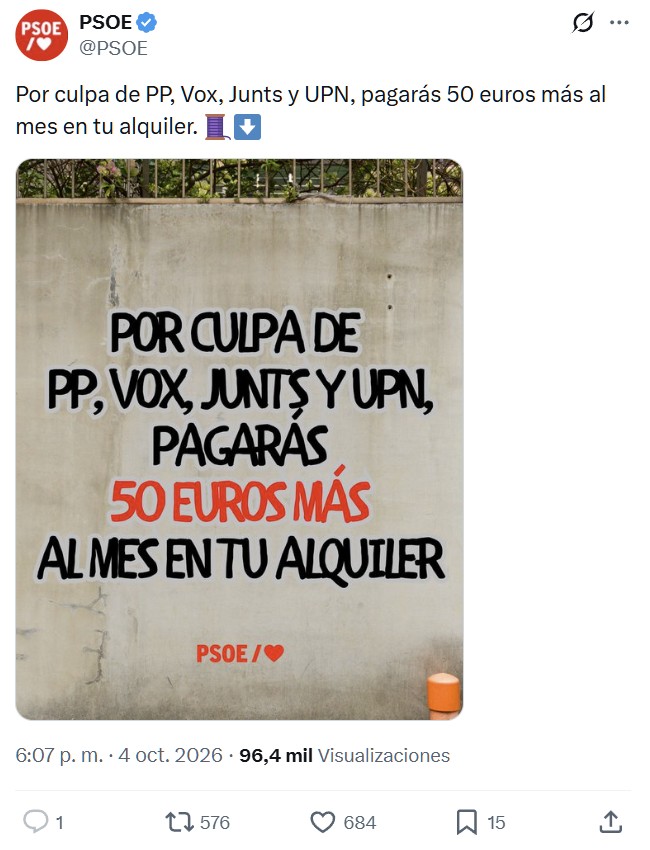 El PSOE está ya a tope con la campaña electoral.