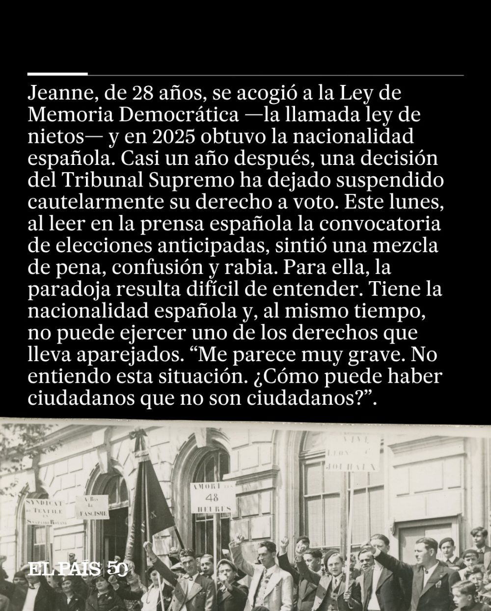 Él País nos trae la historia que emocionó a Spielberg.