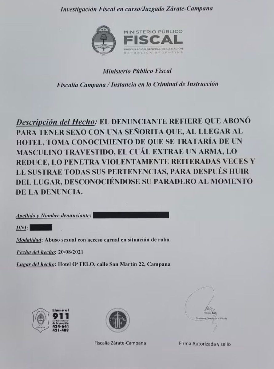 Cuando creas que estás teniendo un mal día, recuerda esta denuncia.