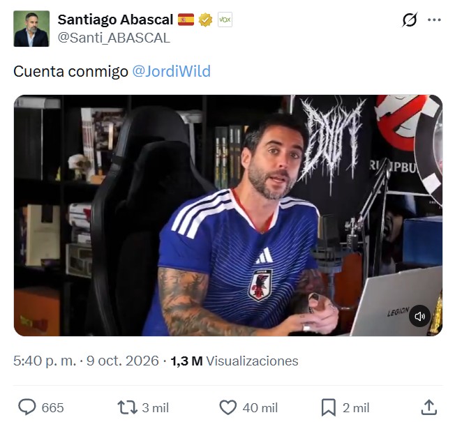Alberto Núñez Feijóo, primer político en aceptar la entrevista de Jordi Wild y todas sus condiciones.