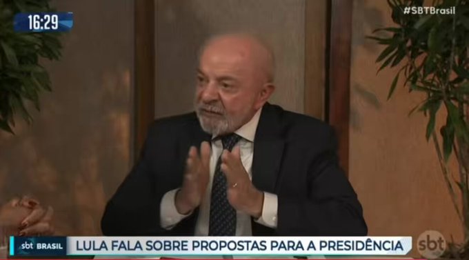Lula: “La mujer no puede trabajar 6 días a la semana y descansar uno porque ese día tiene que limpiar la casa”
