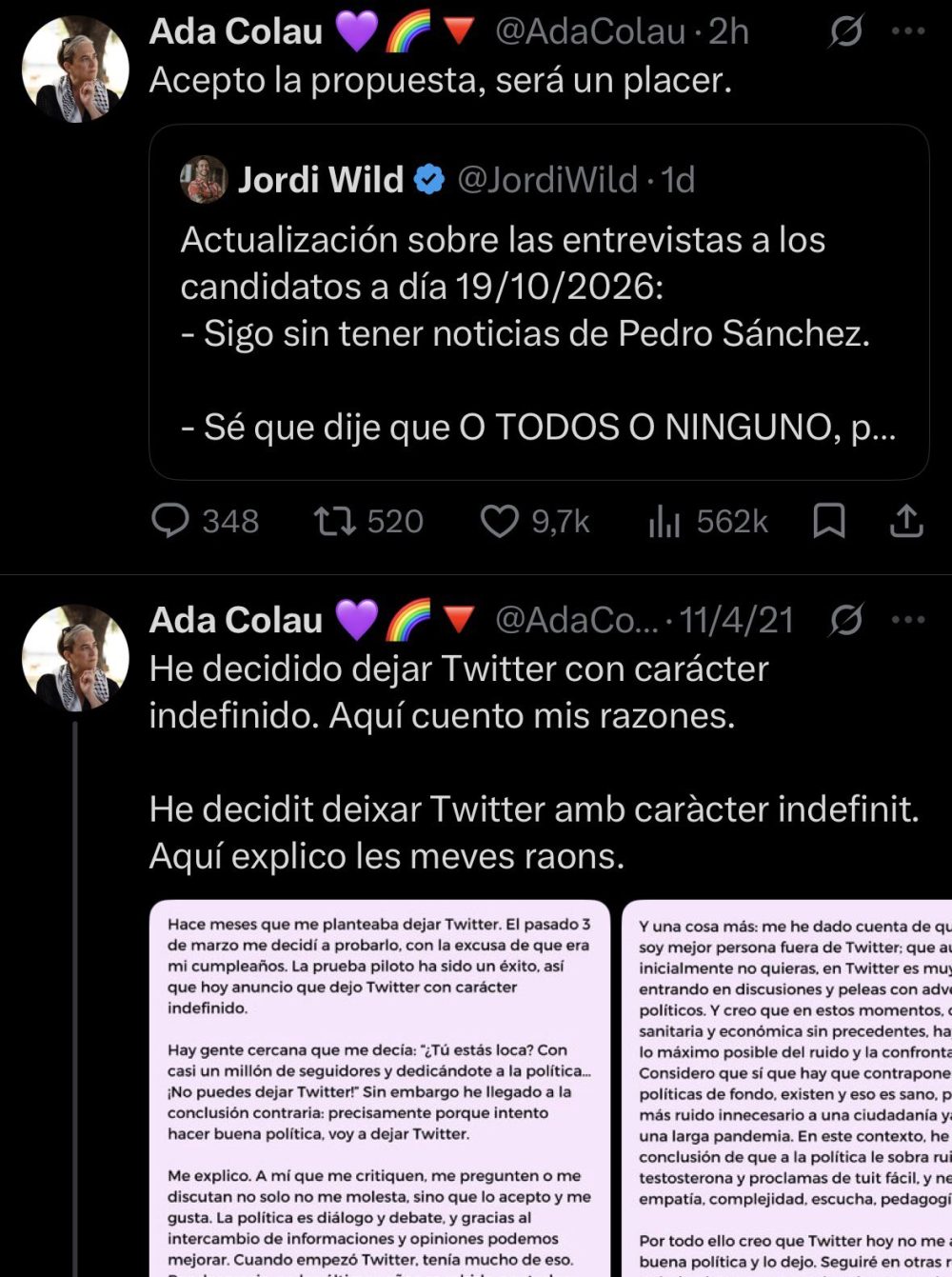 Colau cenó lubina salvaje de 56 euros y gamba roja de 25 en un hotel de 300 euros la noche durante sus vacaciones y semanas después dijo que no podía pagar el alquiler