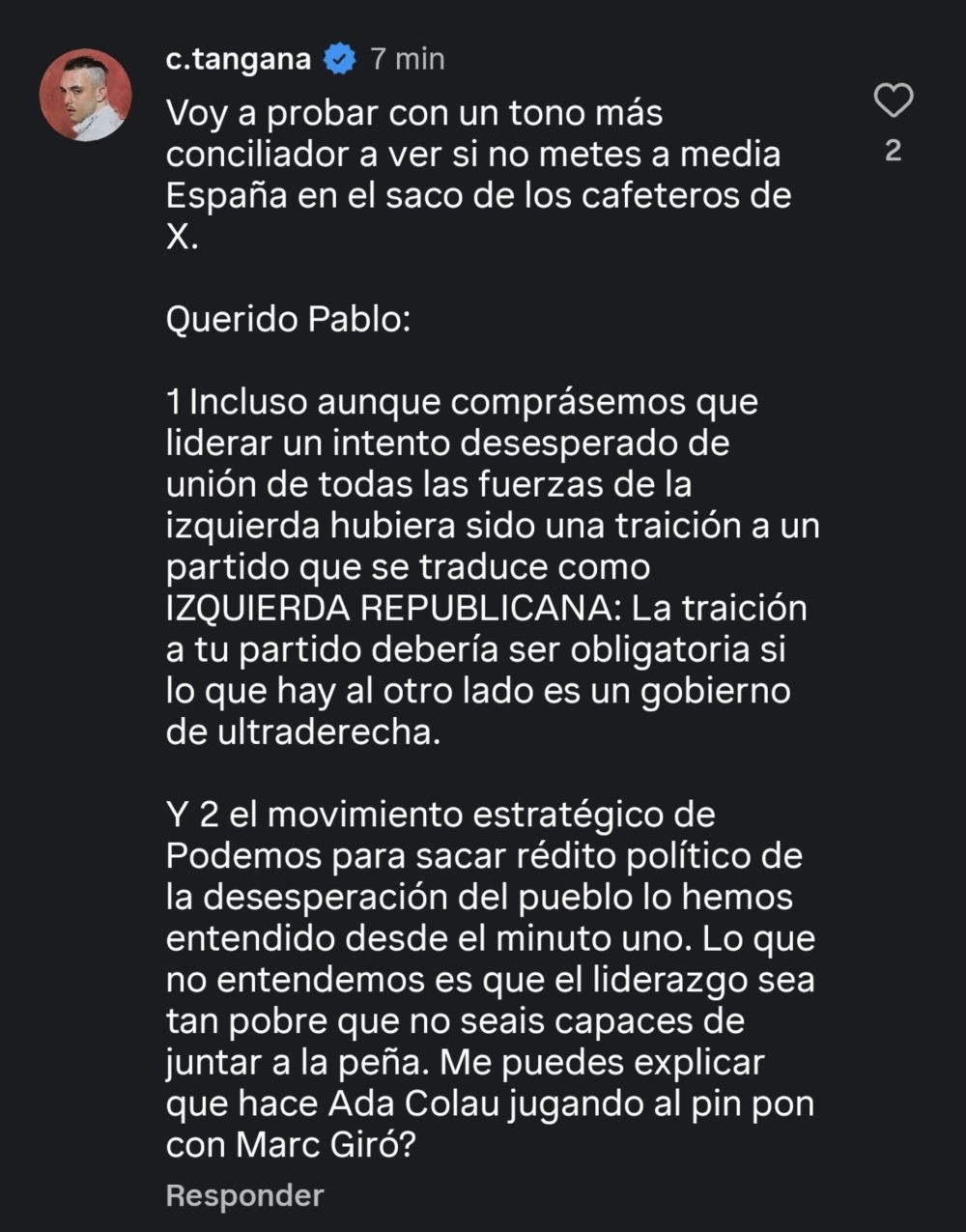 La nueva coalición Frente Amplio presenta su logotipo para las elecciones generales.