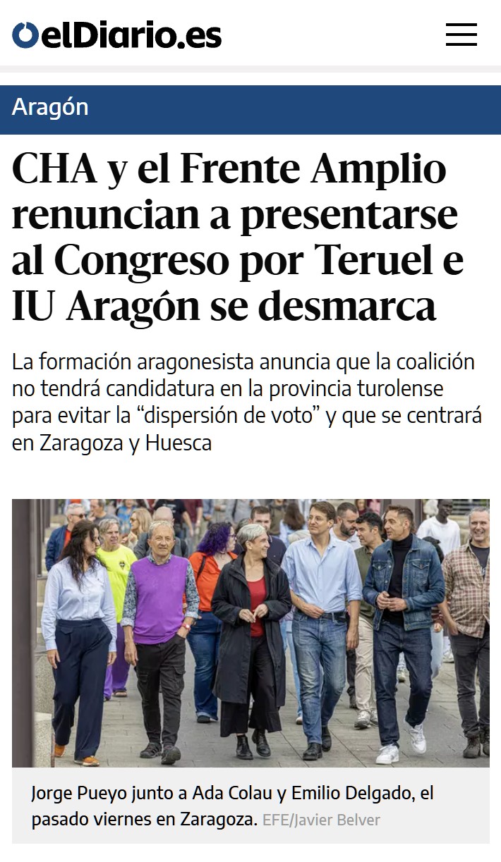 Hemos estado a un pelo de ver la fusión entre Frente Amplio y CHA -> "FACHA"