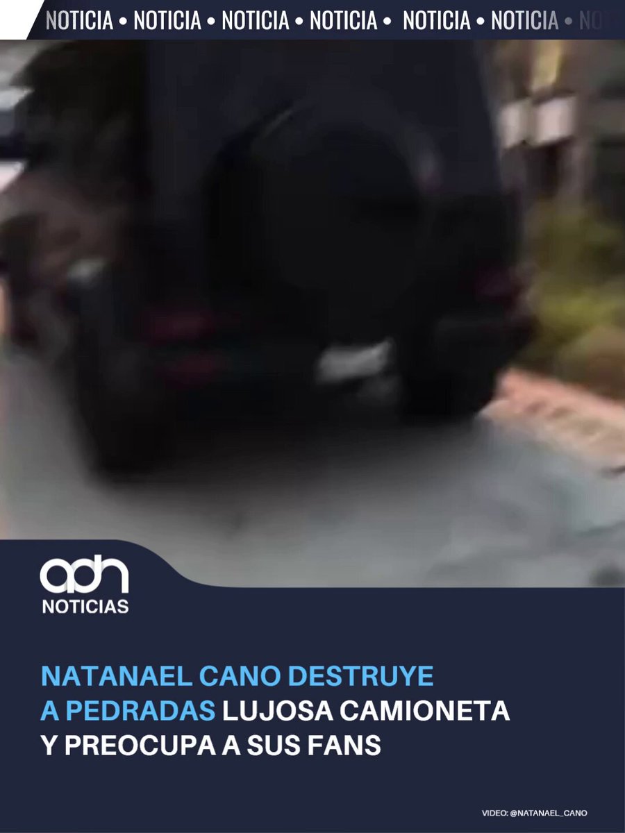 Natanael Cano la emprende a pedradas con su Mercedes G 63 de casi 250.000 euros porque ya no le gustaba el color