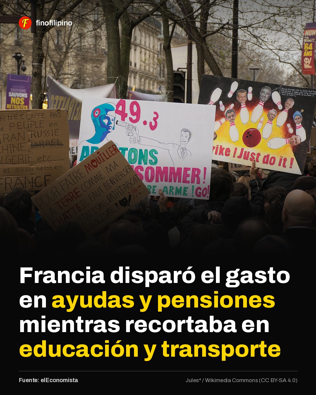 Una receta para el fracaso.