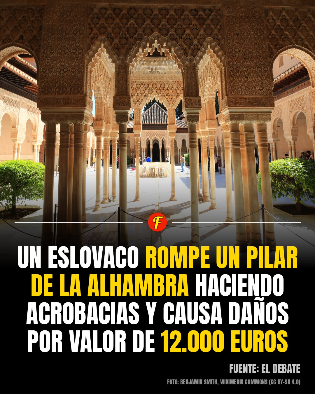 El parkour más caro de Granada.