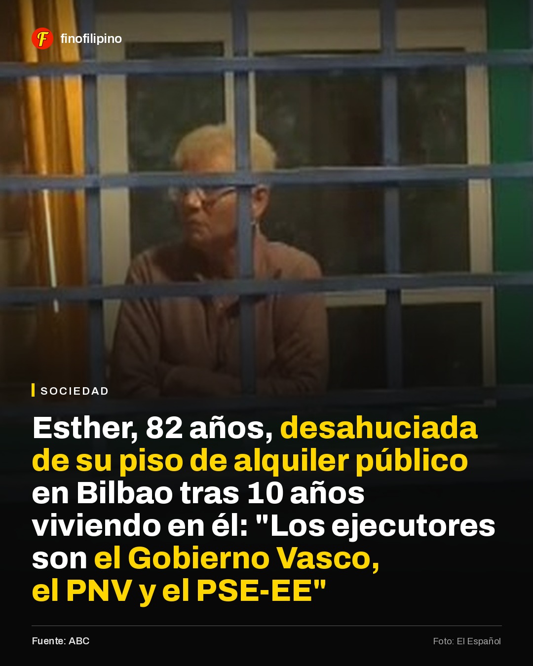 Desahucian a una mujer de 82 años de su piso de alquiler público en Bilbao el mismo día que Sánchez anunciaba sus decretos de vivienda