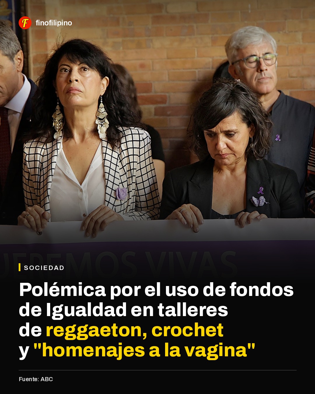 Gracias al crochet, el reguetón y la cata de chocolates, la violencia de género ya es cosa del pasado.