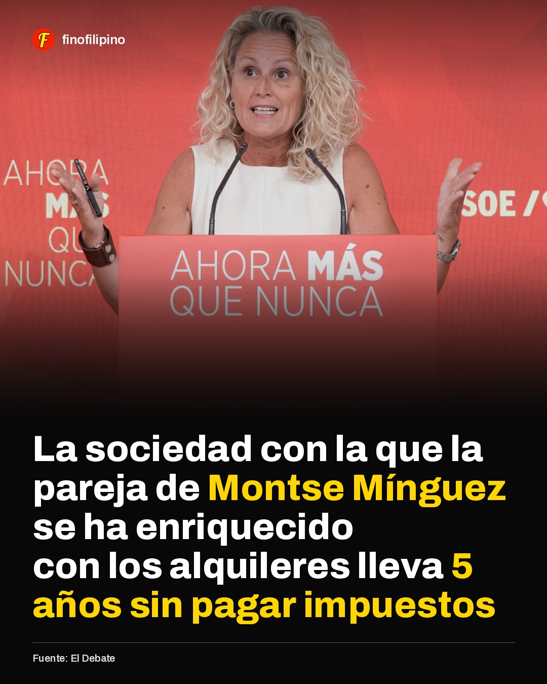 Ser socialista es tener <del>poco</del> mucho y estar dispuesto a... no pagar impuestos.