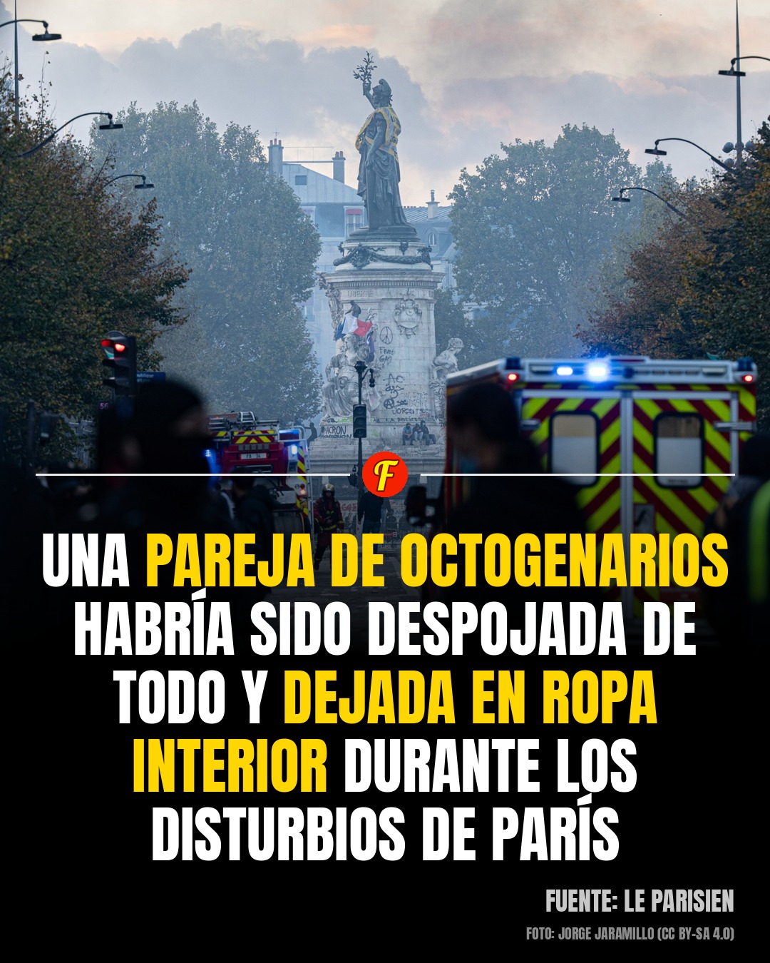 Pequeños daños colaterales de la lucha obrera racializada.