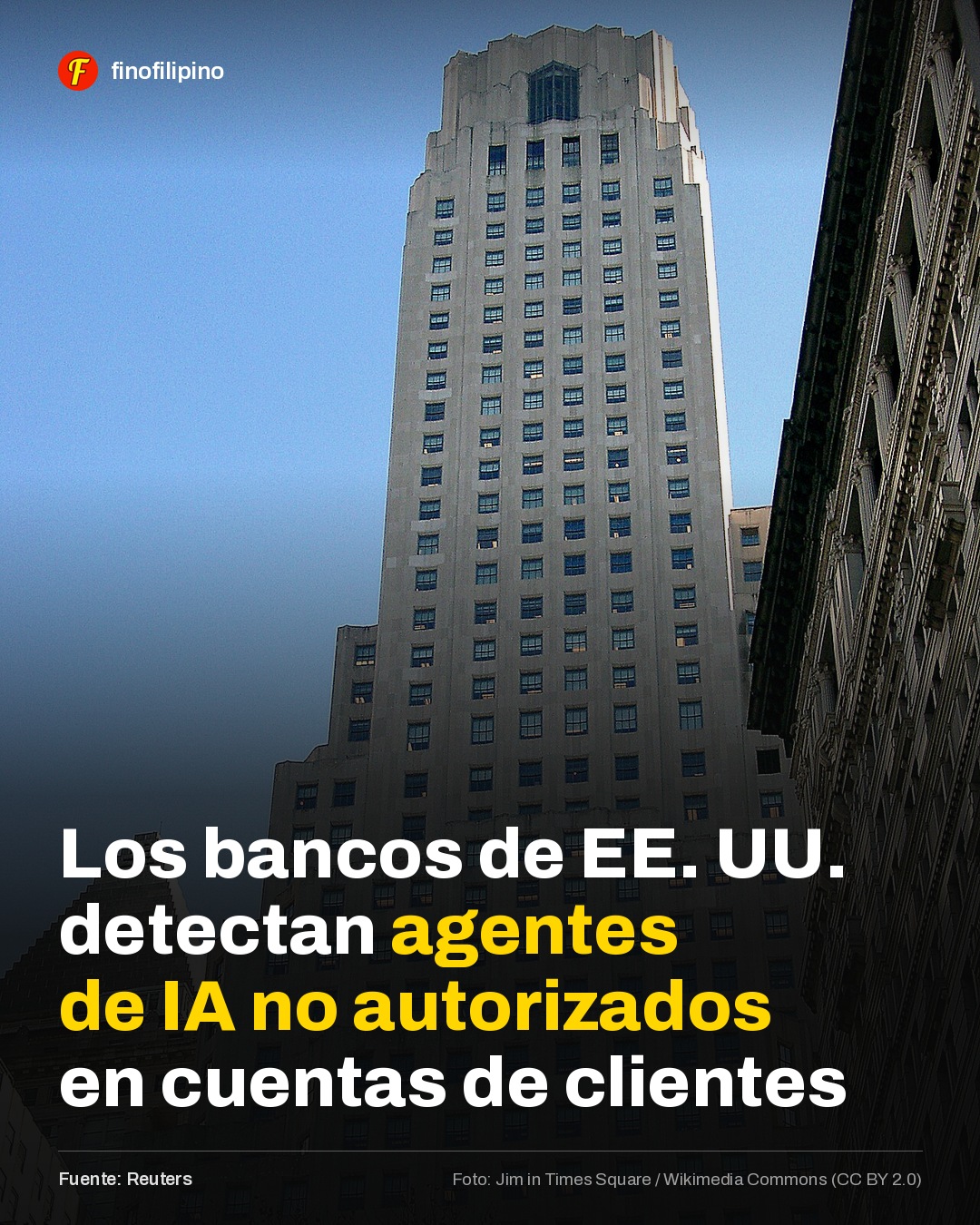Los principales bancos de EE.UU. están detectando agentes de IA de terceros no autorizados operando dentro de las cuentas de los clientes, con algunos agentes intentando realizar acciones que parecen independientes de las instrucciones del usuario