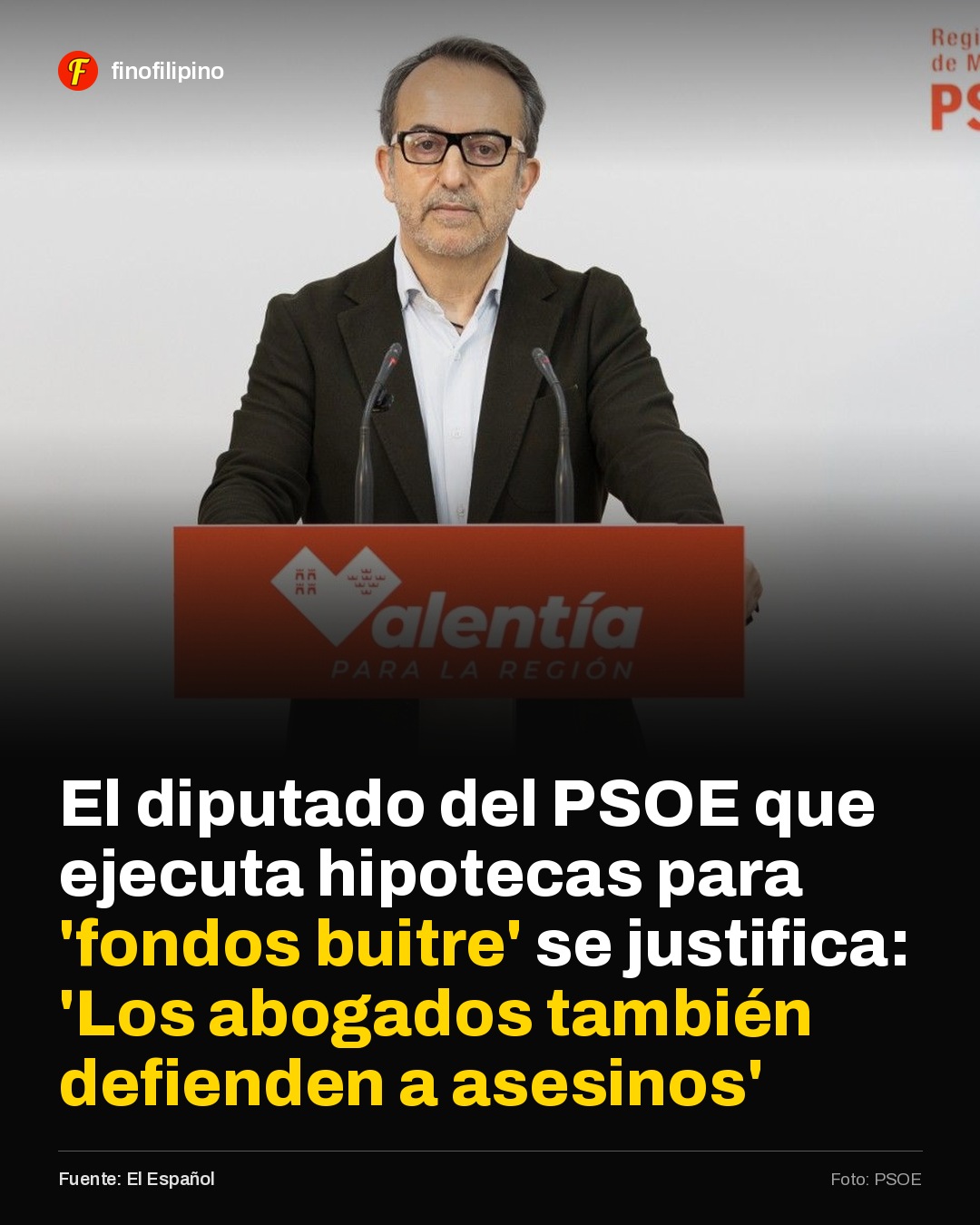 Otro que va a ser víctima de los nuevos estándares electoralistas de Pdro Snchz.