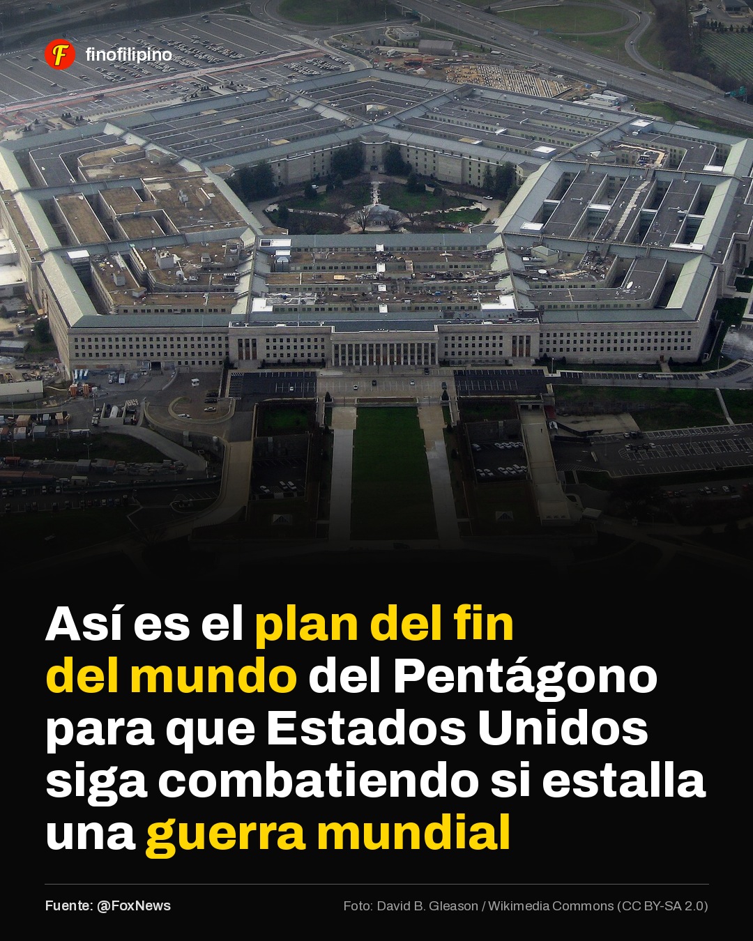 EEUU prepara sus bases para que puedan aguantar 3 meses sin suministros.