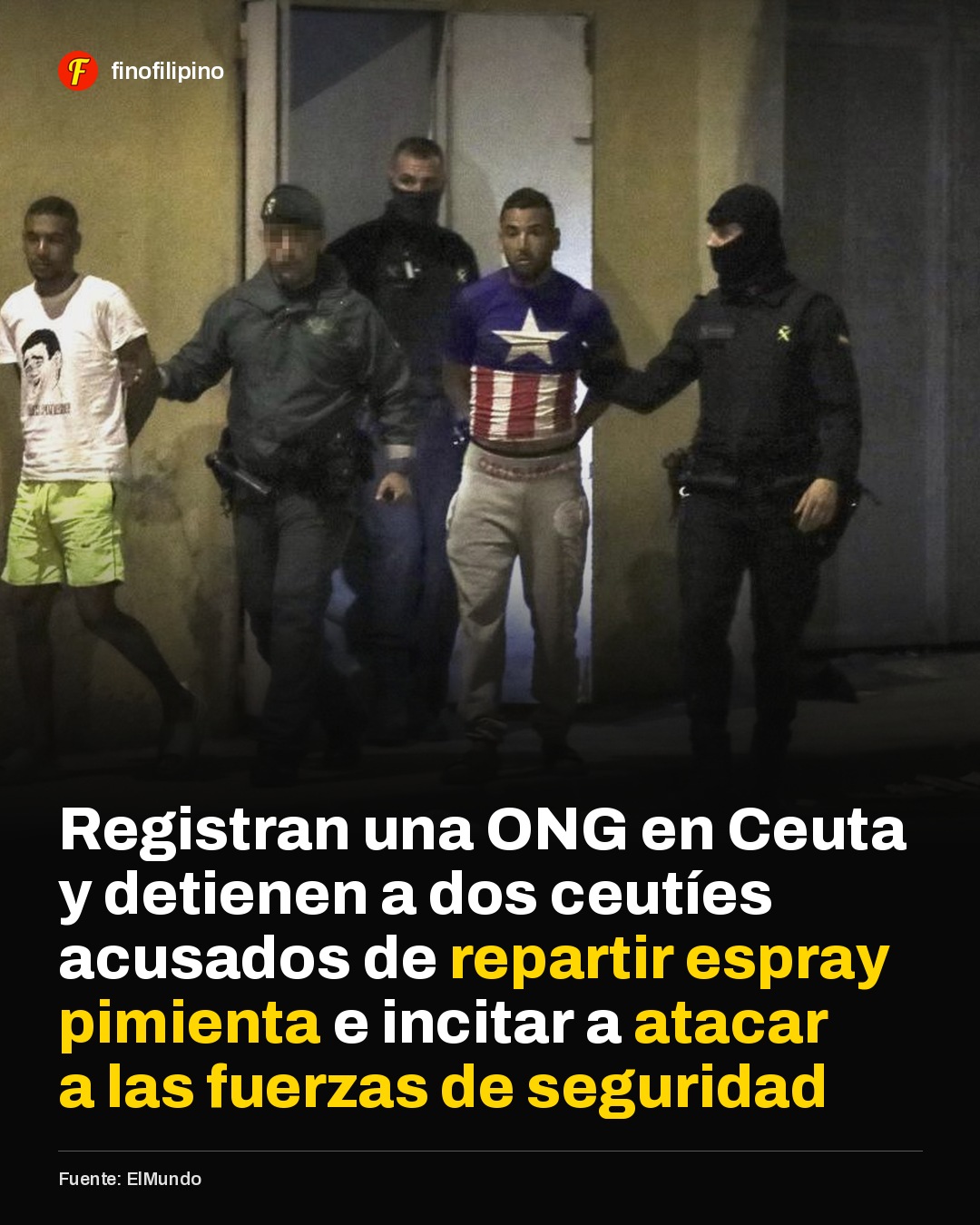 Presunta ayuda humanitaria.