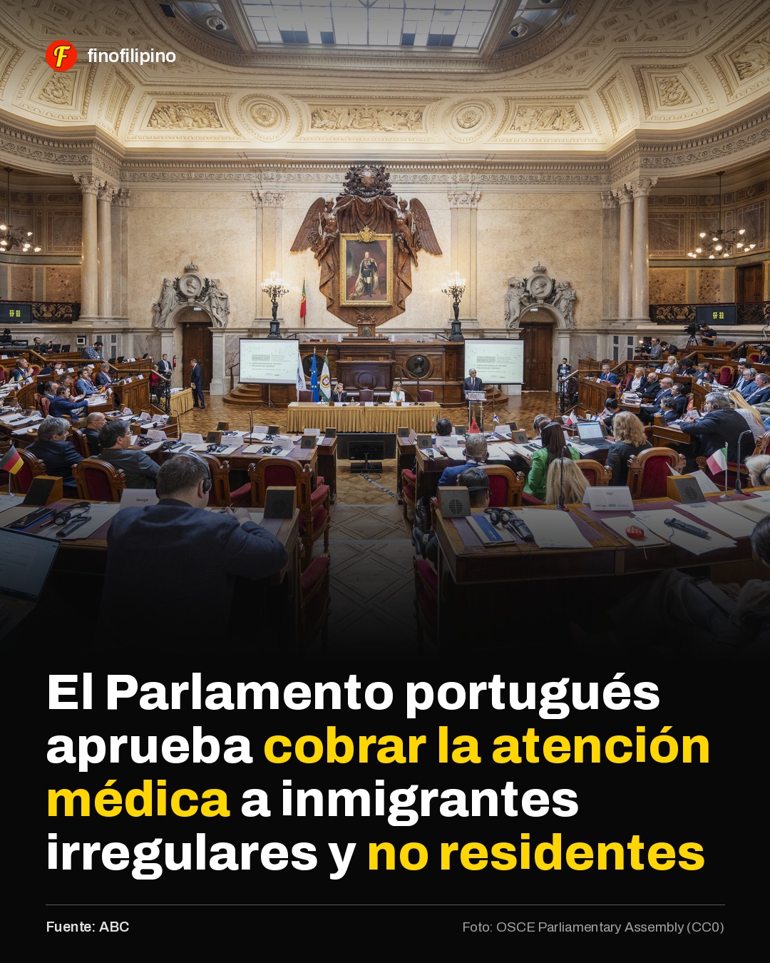 Pues ya sabéis a los hospitales de qué país van a ir los inmigrantes portugueses