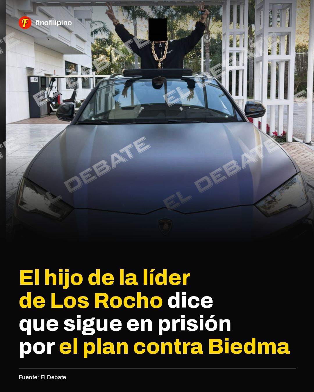 A un ser de luz que tiene un Lamborghini Urus porque a su madre le ha tocado el cupón de 9 millones de euros (LOL), le encargan cargarse a una jueza y como no lo hace lo tienen 6 meses en prisión preventiva acusado de robar un patinete.