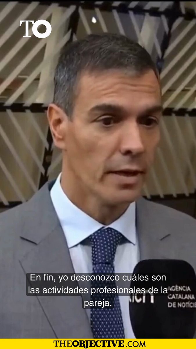 Sánchez apoya a Mínguez pese a los 30 pisos de la empresa de su pareja: «Por supuesto que la respaldo».