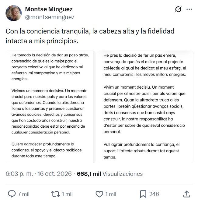 Al final la han botado