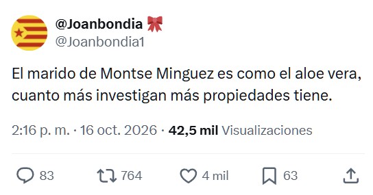 Montse Mínguez cuando te retrasas 2 días en el pago del alquiler.