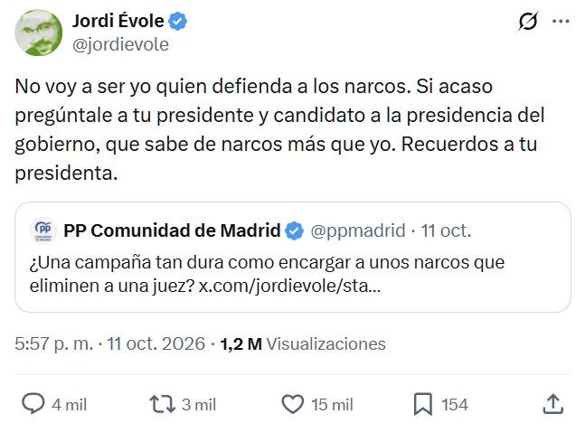 La dejó botando...