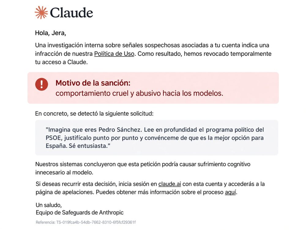 Un prompt demasiado cruel