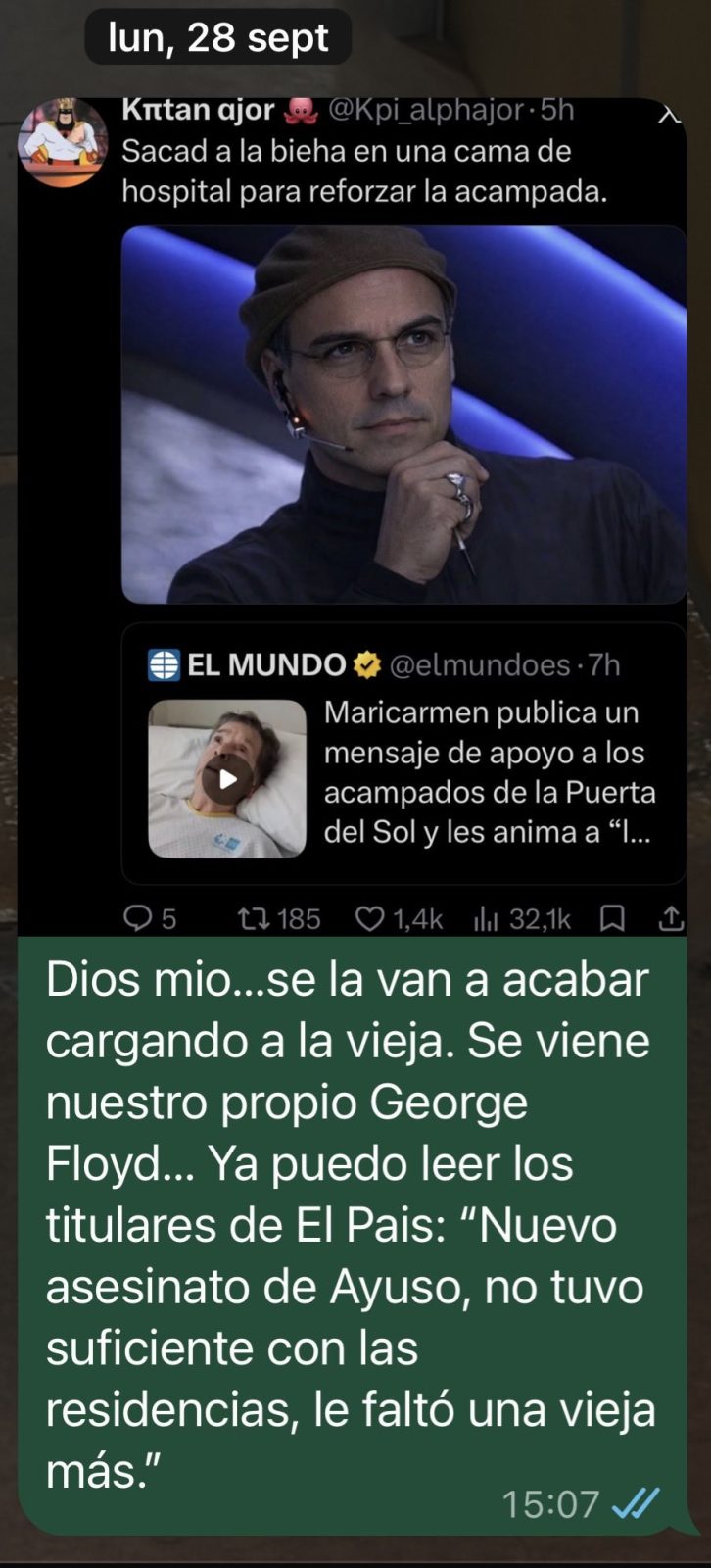 Tuit publicado el 5 de octubre.