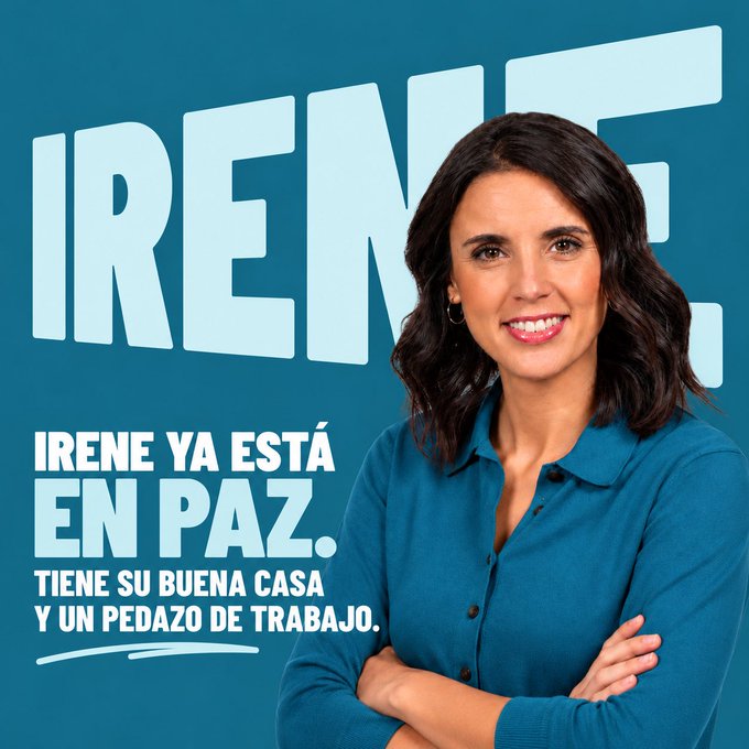 Podemos lanza una web para las generales en la que la palabra "Podemos" no aparece por ninguna parte. En su lugar han puesto "IRENE".