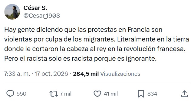 No hagáis caso a lo que ven vuestros ojos.