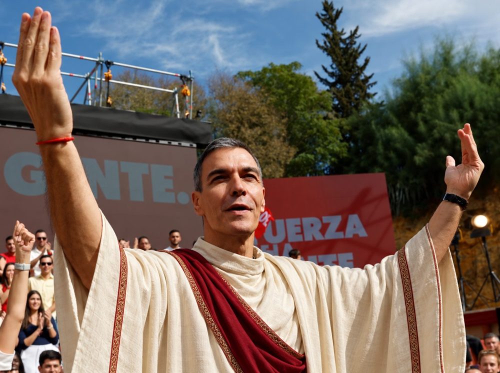 Pedro Sánchez de Nazaret pide chops.