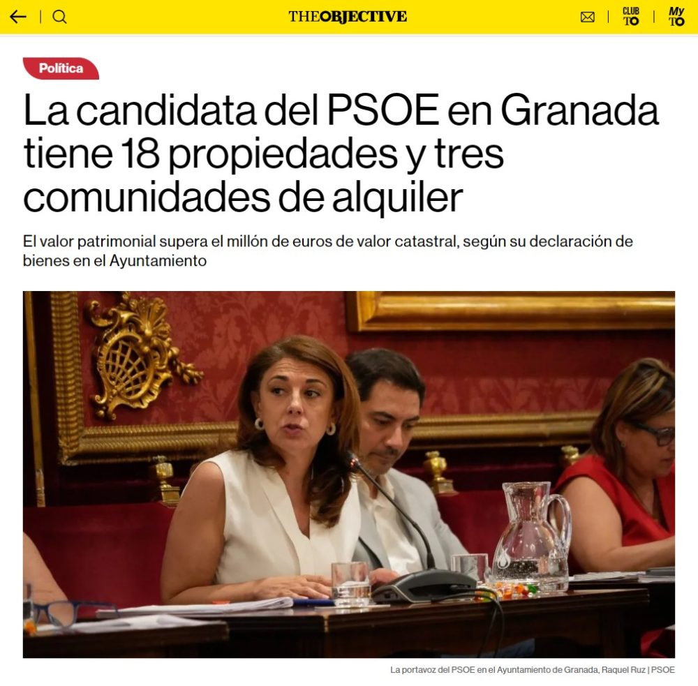 Así que hay políticos del PSOE que son fondos buitre con patas... Me pinchas y no sangro.