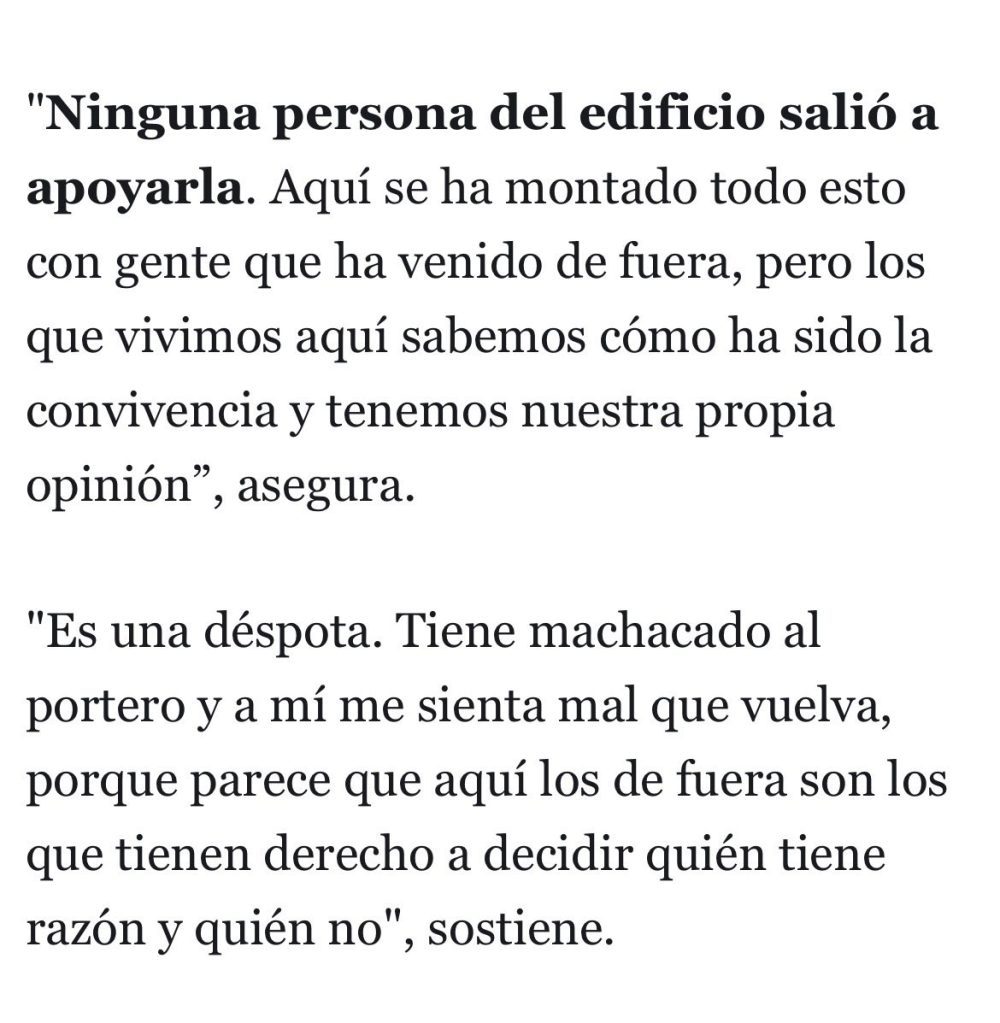La mártir que martirizaba a sus vecinos.