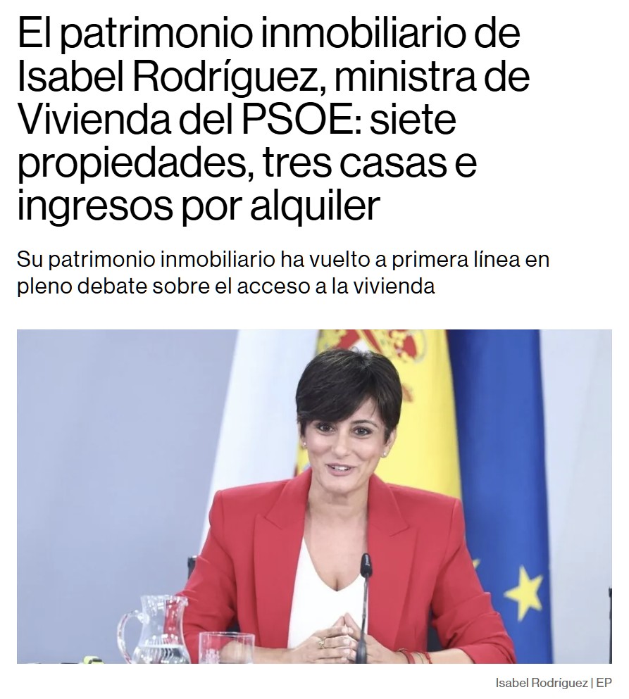 Por fin un ministro que tiene formación en el campo que compete a su ministerio...