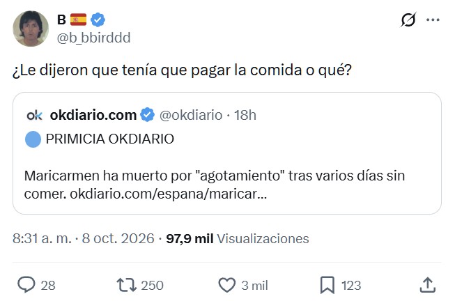 No hombre no...