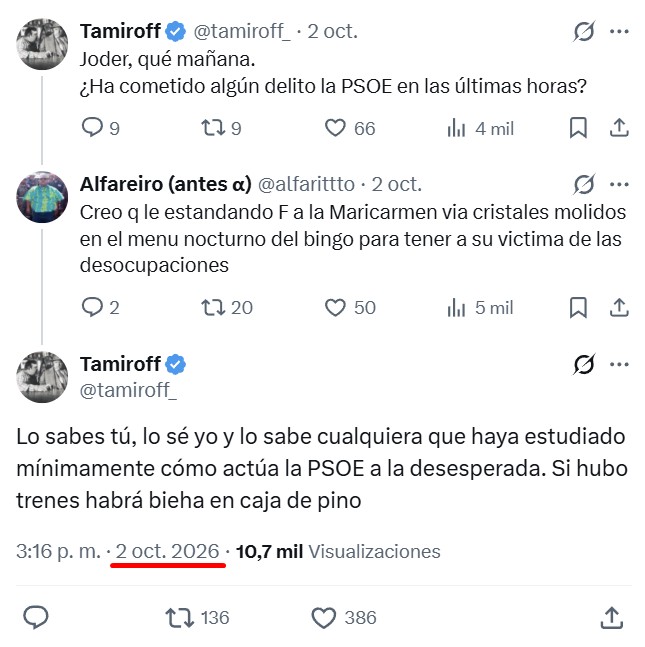 El post para ir al infierno del día.