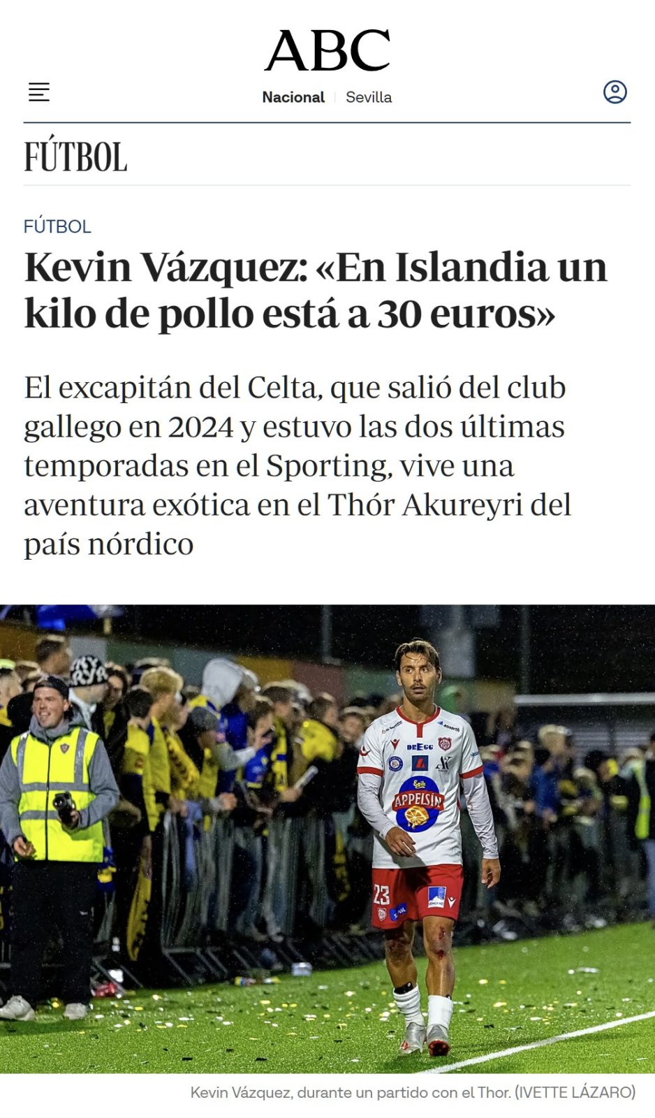 Aquí eso es medio pollo.