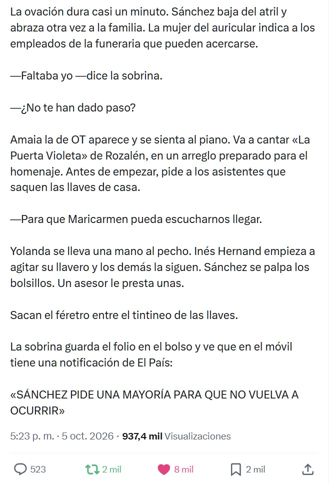 Tuit publicado el 5 de octubre.