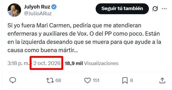 Maricarmen ha muerto.